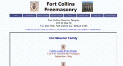 Desktop Screenshot of ftcfreemasonry.org